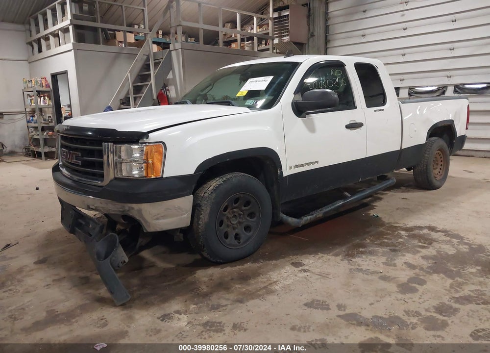 2008 GMC SIERRA 1500 WORK TRUCK VIN: 1GTEC19X68Z258646
