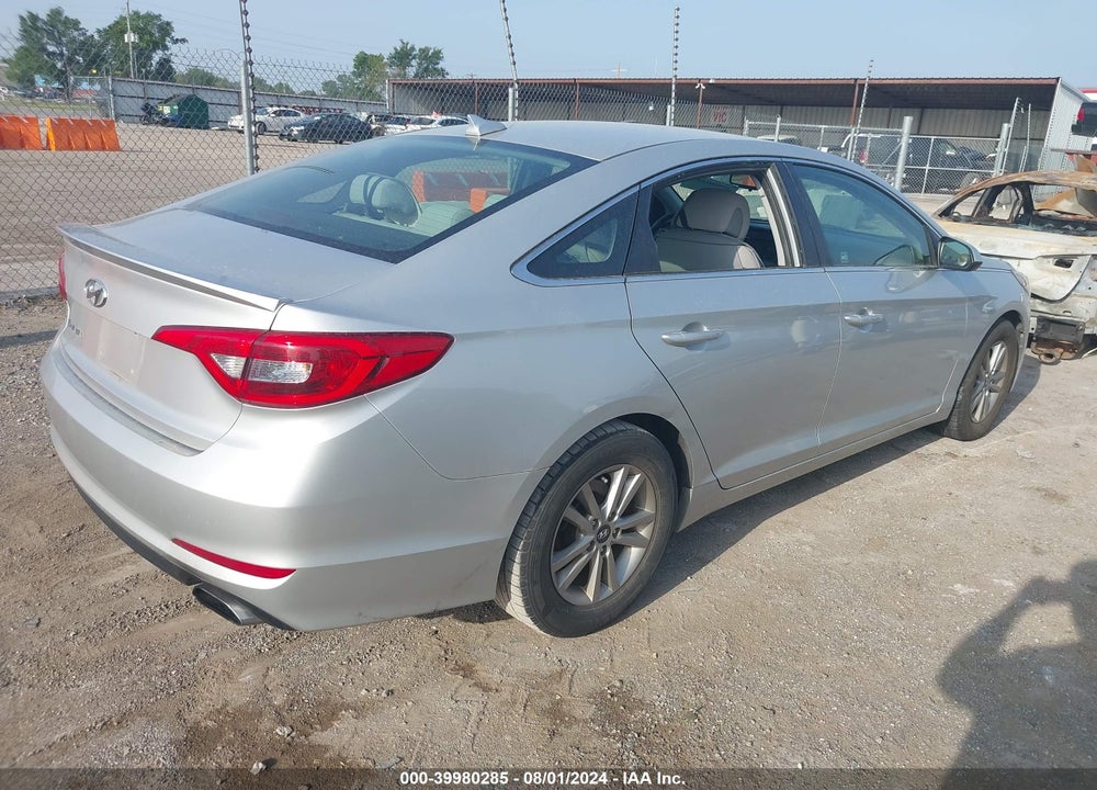 2017 HYUNDAI SONATA SE VIN: 5NPE24AF6HH464564
