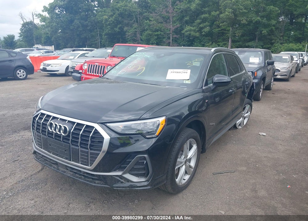 2021 AUDI Q3 PREMIUM 45 TFSI S LINE QUATTRO TIPTRONIC VIN: WA1DECF38M1023722