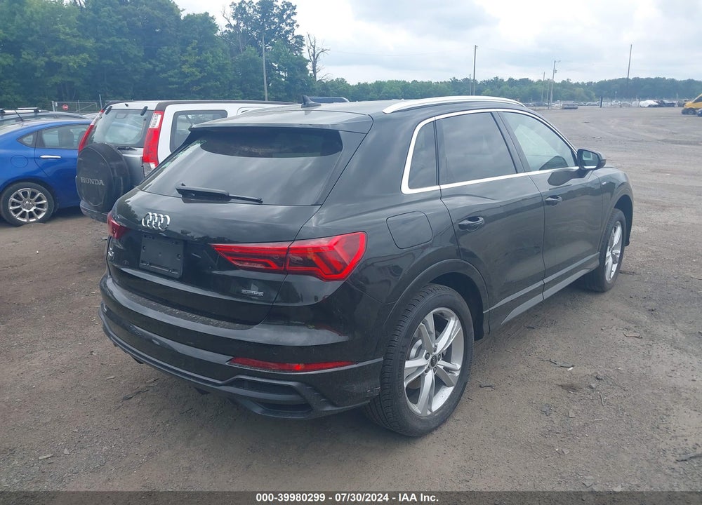 2021 AUDI Q3 PREMIUM 45 TFSI S LINE QUATTRO TIPTRONIC VIN: WA1DECF38M1023722