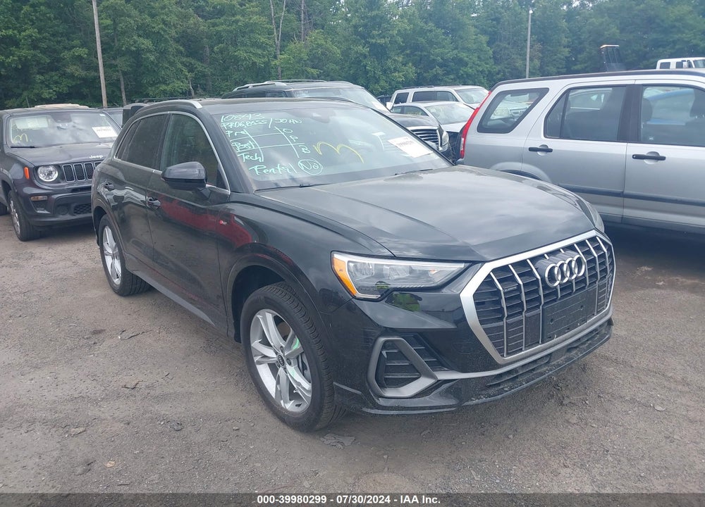 2021 AUDI Q3 PREMIUM 45 TFSI S LINE QUATTRO TIPTRONIC VIN: WA1DECF38M1023722