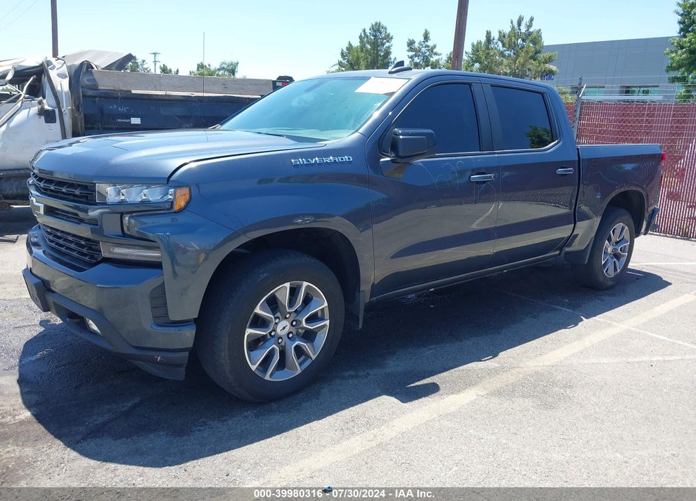 2021 CHEVROLET SILVERADO 1500 2WD SHORT BED RST VIN: 1GCPWDED8MZ407856