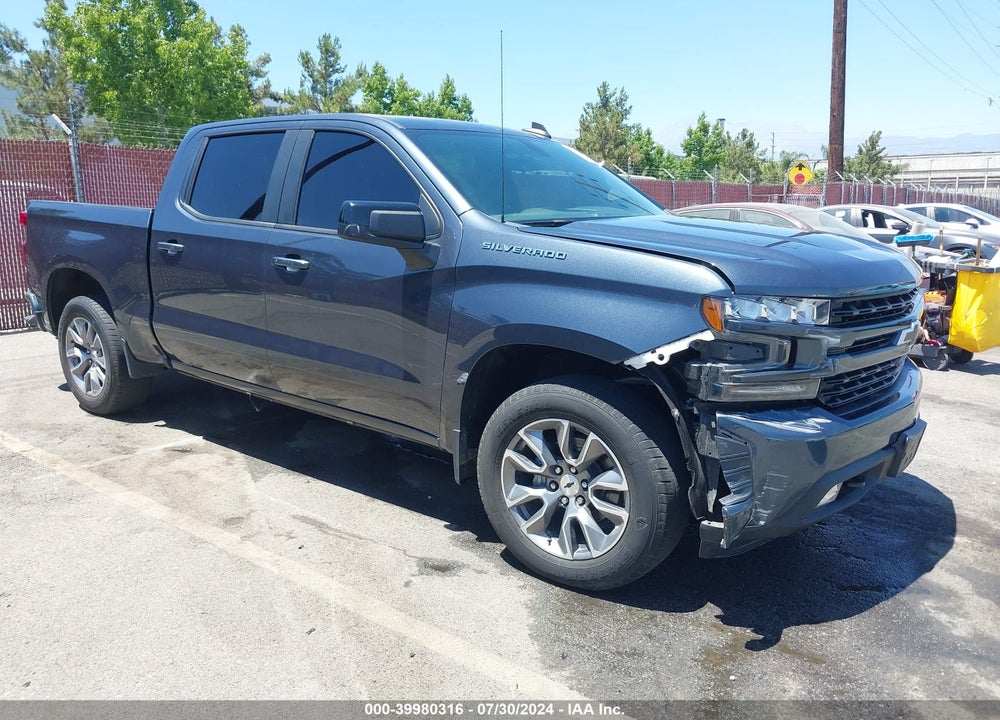 2021 CHEVROLET SILVERADO 1500 2WD SHORT BED RST VIN: 1GCPWDED8MZ407856