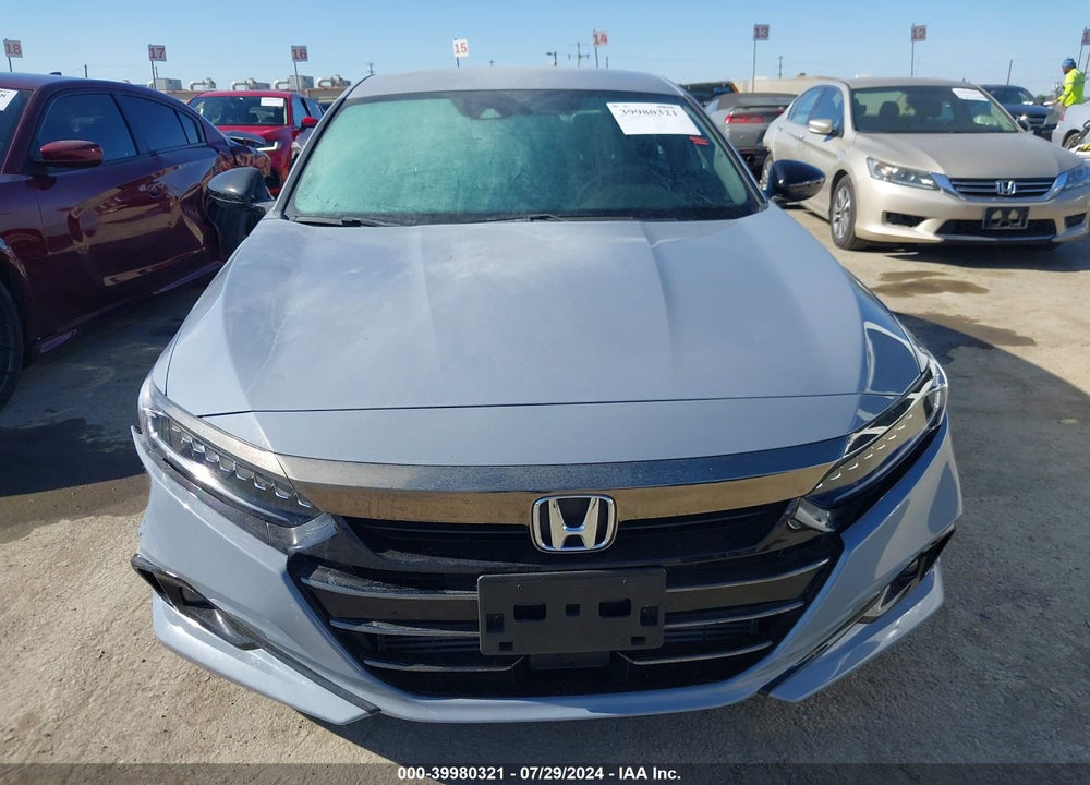 2022 HONDA ACCORD SPORT VIN: 1HGCV1F32NA068387