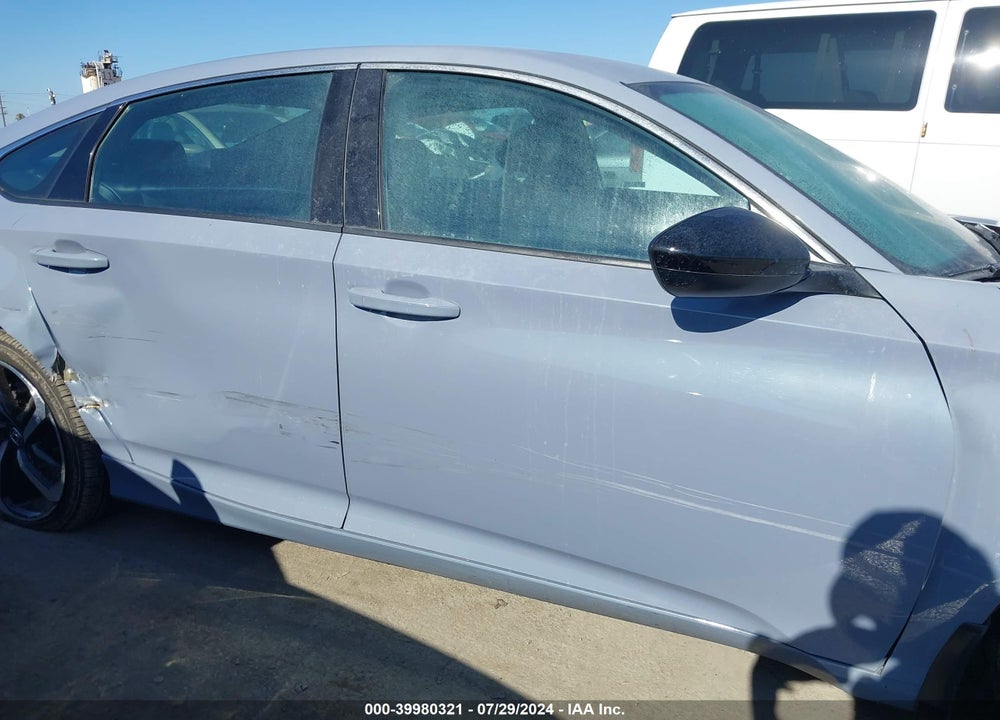 2022 HONDA ACCORD SPORT VIN: 1HGCV1F32NA068387