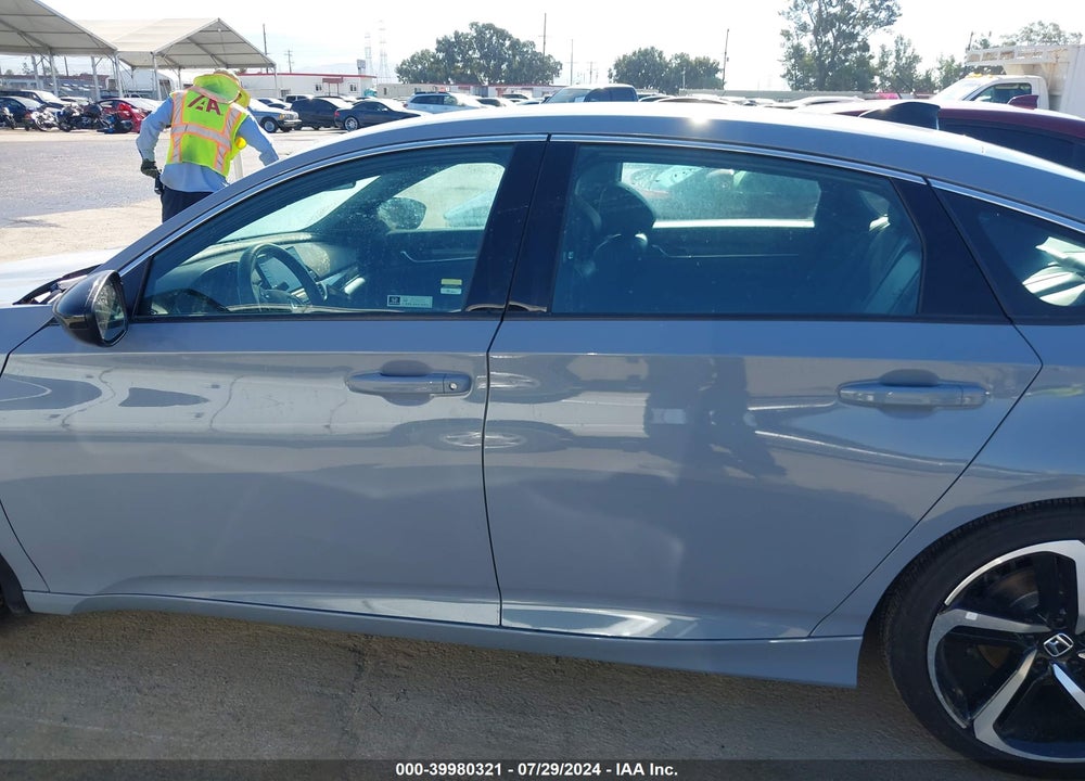2022 HONDA ACCORD SPORT VIN: 1HGCV1F32NA068387