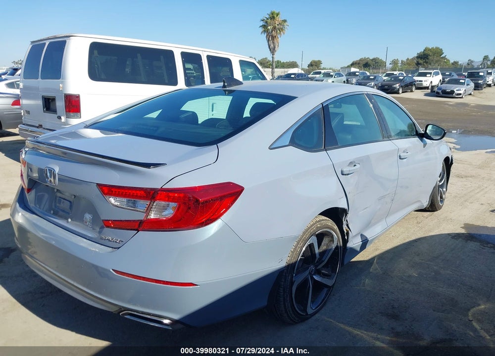2022 HONDA ACCORD SPORT VIN: 1HGCV1F32NA068387