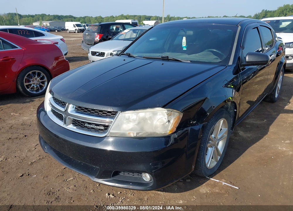 2011 DODGE AVENGER MAINSTREET VIN: 1B3BD1FG7BN552089