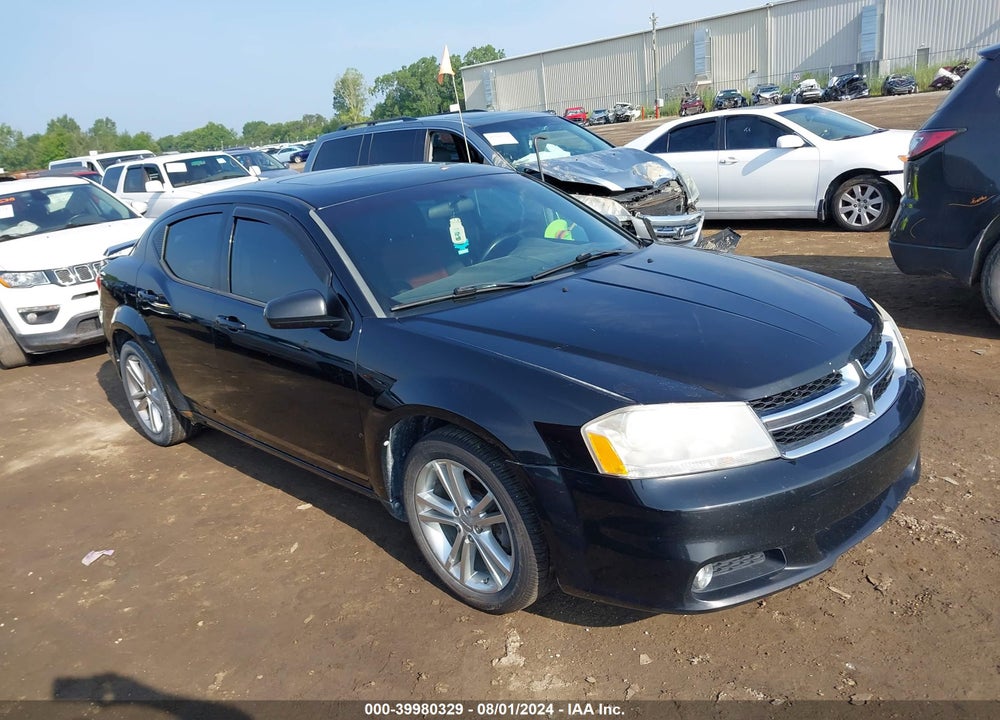 2011 DODGE AVENGER MAINSTREET VIN: 1B3BD1FG7BN552089