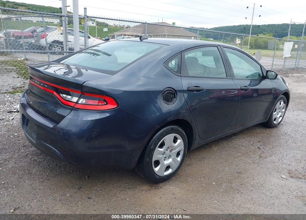 2013 DODGE DART SE VIN: 1C3CDFAA9DD319184
