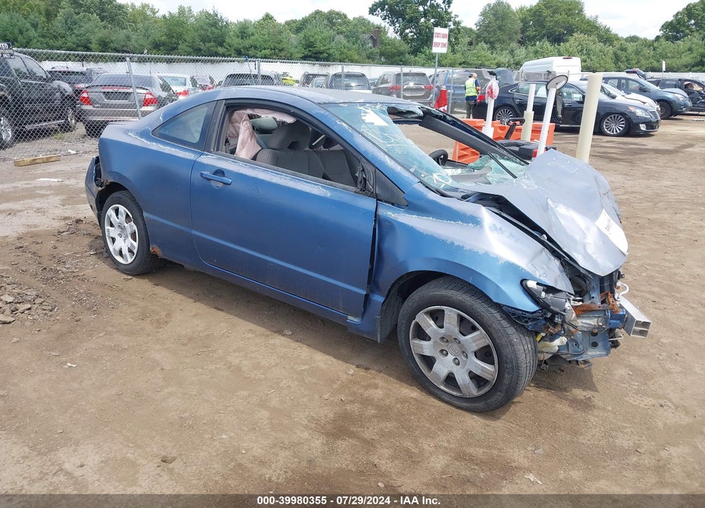 2008 HONDA CIVIC LX VIN: 2HGFG12628H508489