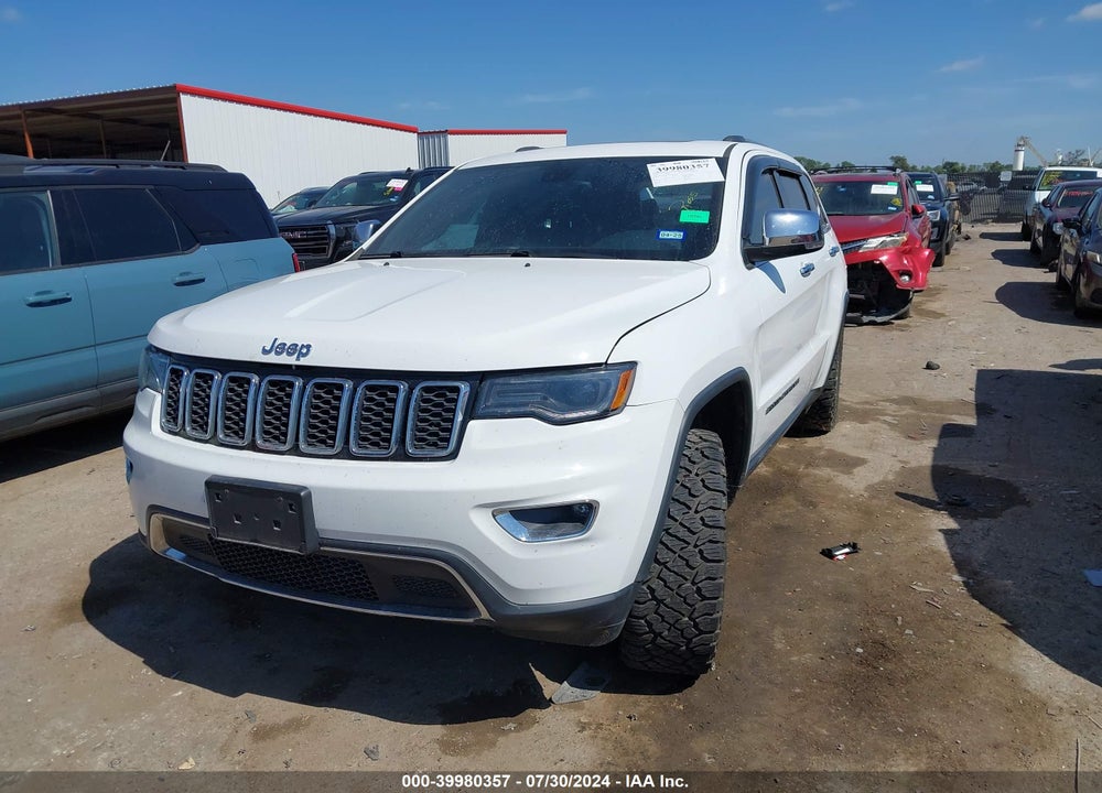 2017 JEEP GRAND CHEROKEE LIMITED 4X4 VIN: 1C4RJFBT4HC750798