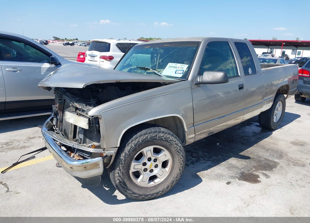 1998 CHEVROLET K1500 FLEETSIDE VIN: 1GCEK19R8WR144553
