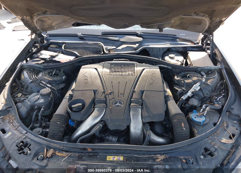 2013 MERCEDES-BENZ S 550 VIN: WDDNG7DB3DA526585