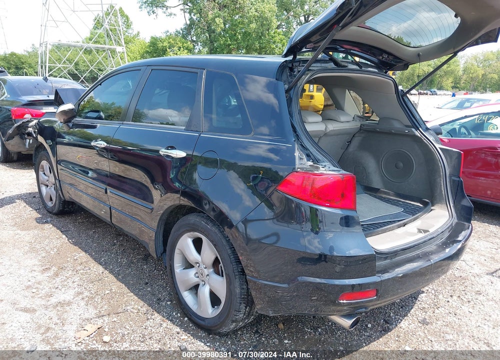2008 ACURA RDX VIN: 5J8TB18258A015667