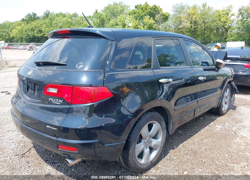2008 ACURA RDX VIN: 5J8TB18258A015667
