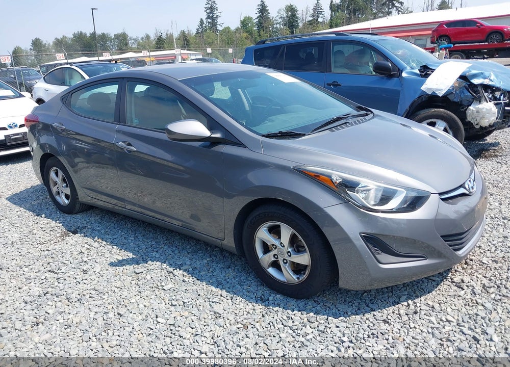 2014 HYUNDAI ELANTRA SE VIN: 5NPDH4AE6EH505806