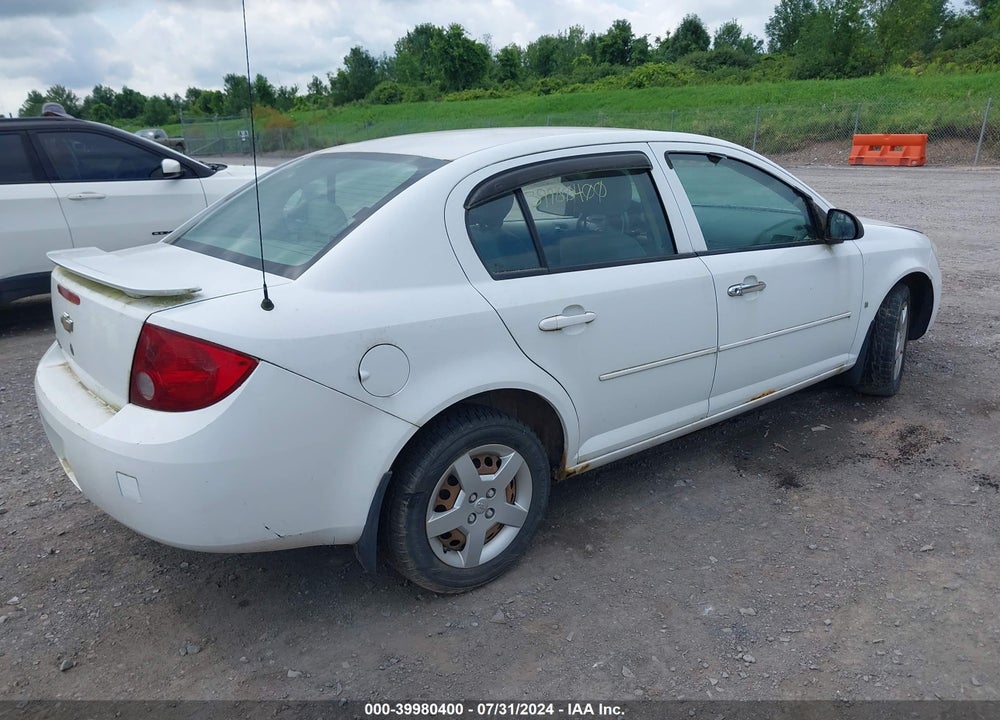 2007 CHEVROLET COBALT LS VIN: 1G1AK55F877216004