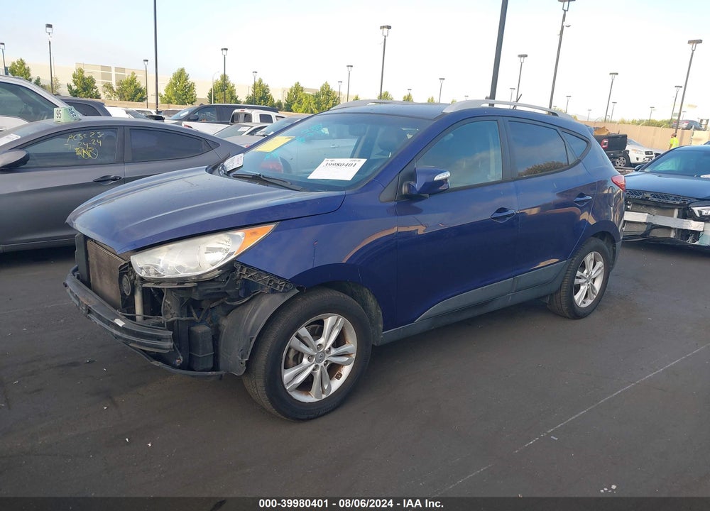 2013 HYUNDAI TUCSON GLS VIN: KM8JU3AC5DU562585