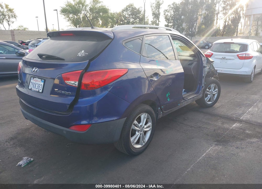 2013 HYUNDAI TUCSON GLS VIN: KM8JU3AC5DU562585