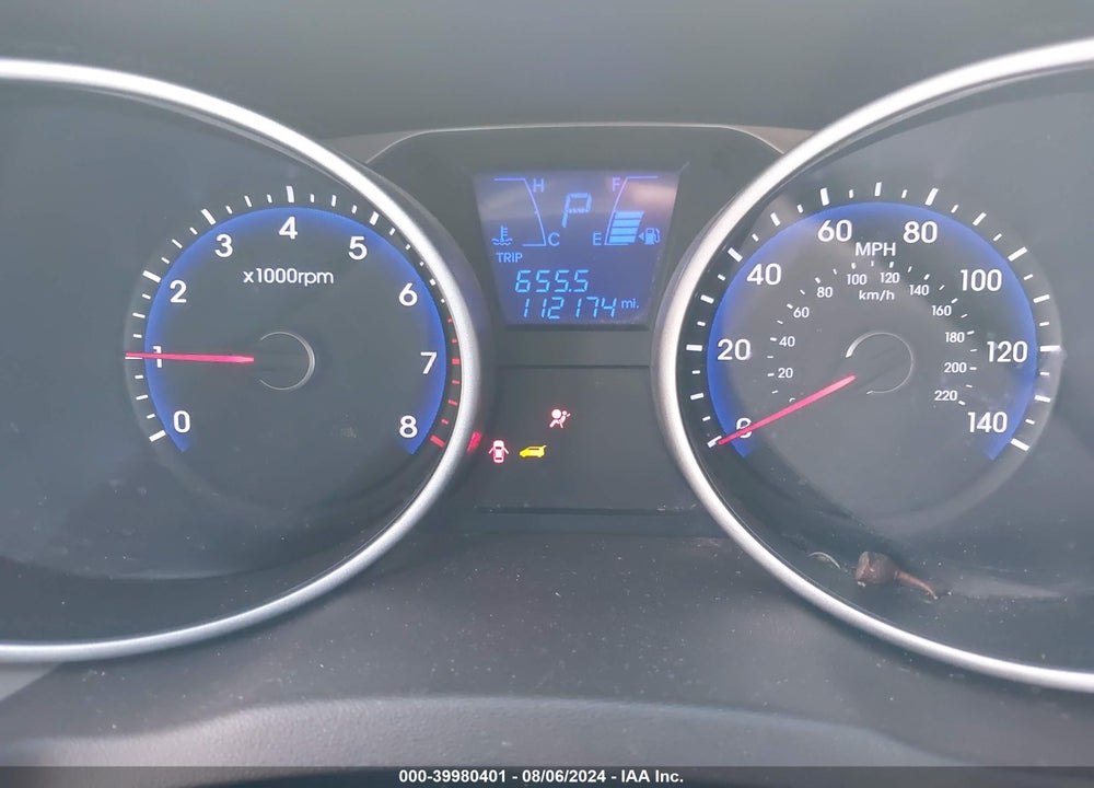 2013 HYUNDAI TUCSON GLS VIN: KM8JU3AC5DU562585