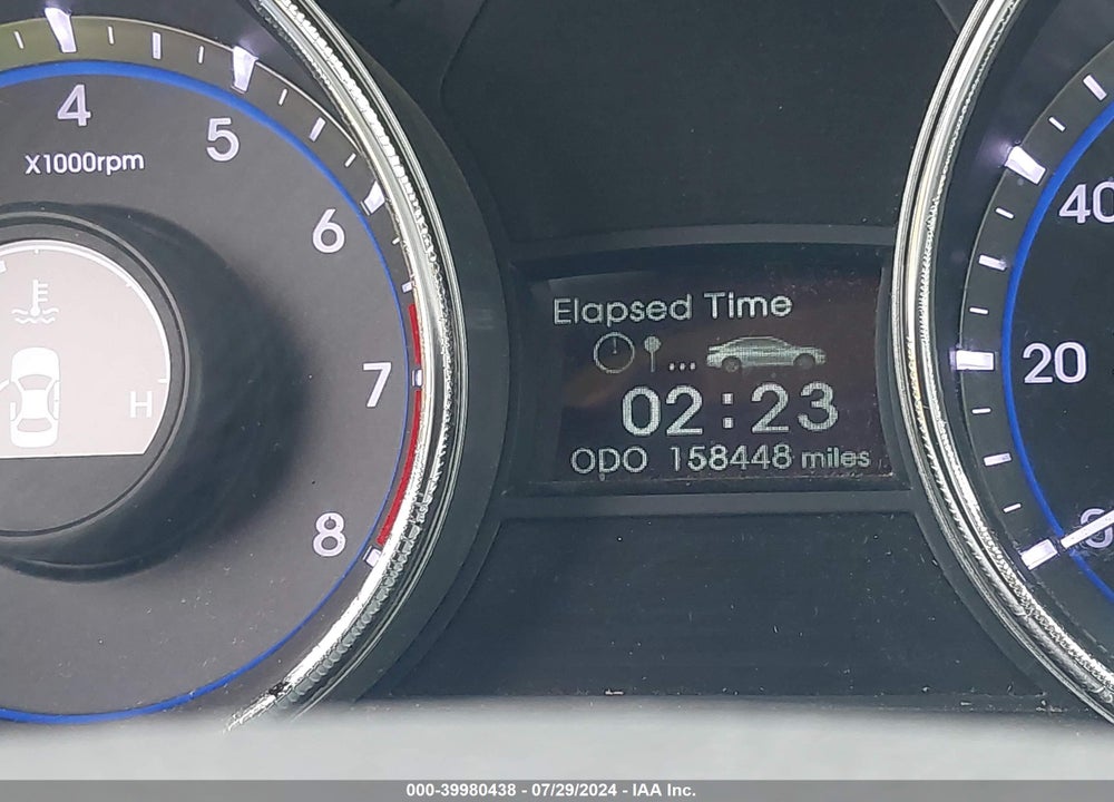 2014 HYUNDAI SONATA GLS VIN: 5NPEB4AC4EH889184