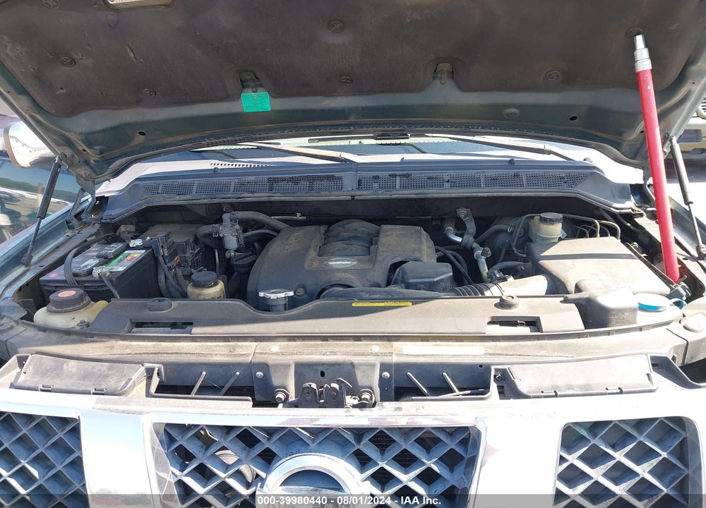 2004 NISSAN PATHFINDER ARMADA LE VIN: 5N1AA08A34N734036