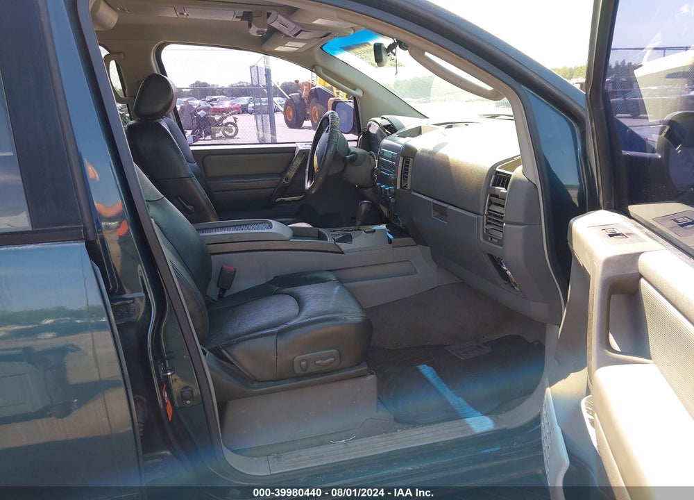 2004 NISSAN PATHFINDER ARMADA LE VIN: 5N1AA08A34N734036