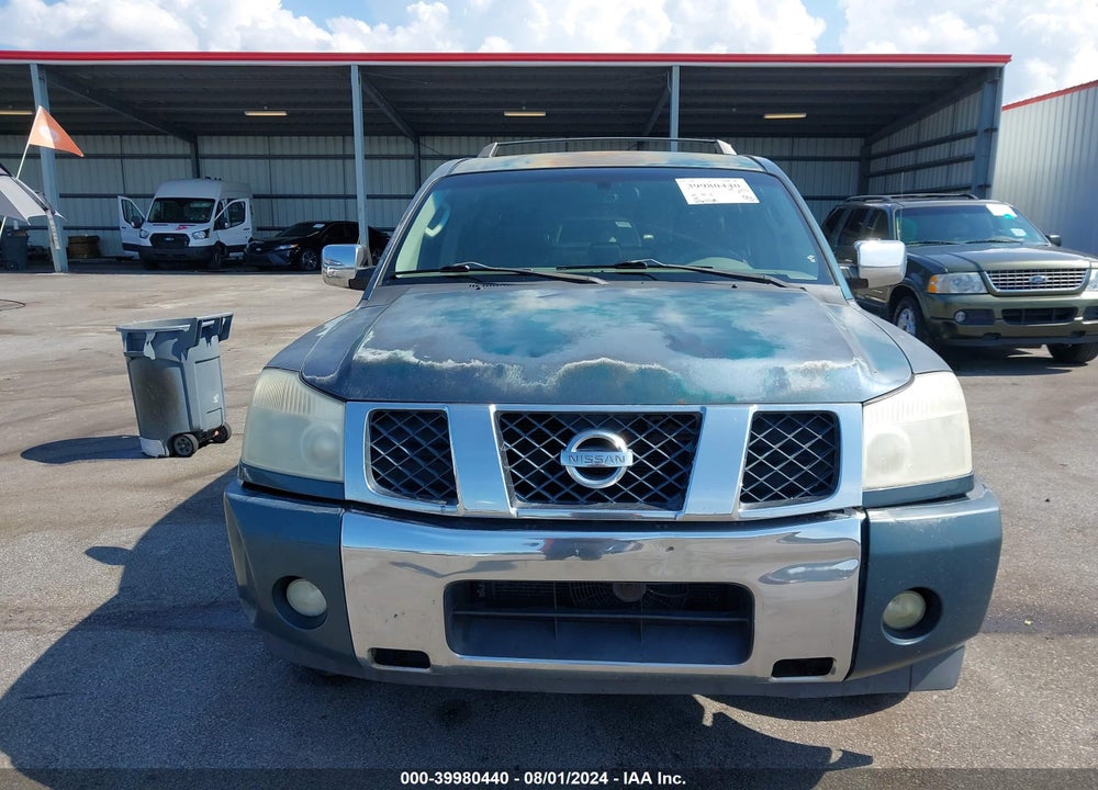 2004 NISSAN PATHFINDER ARMADA LE VIN: 5N1AA08A34N734036