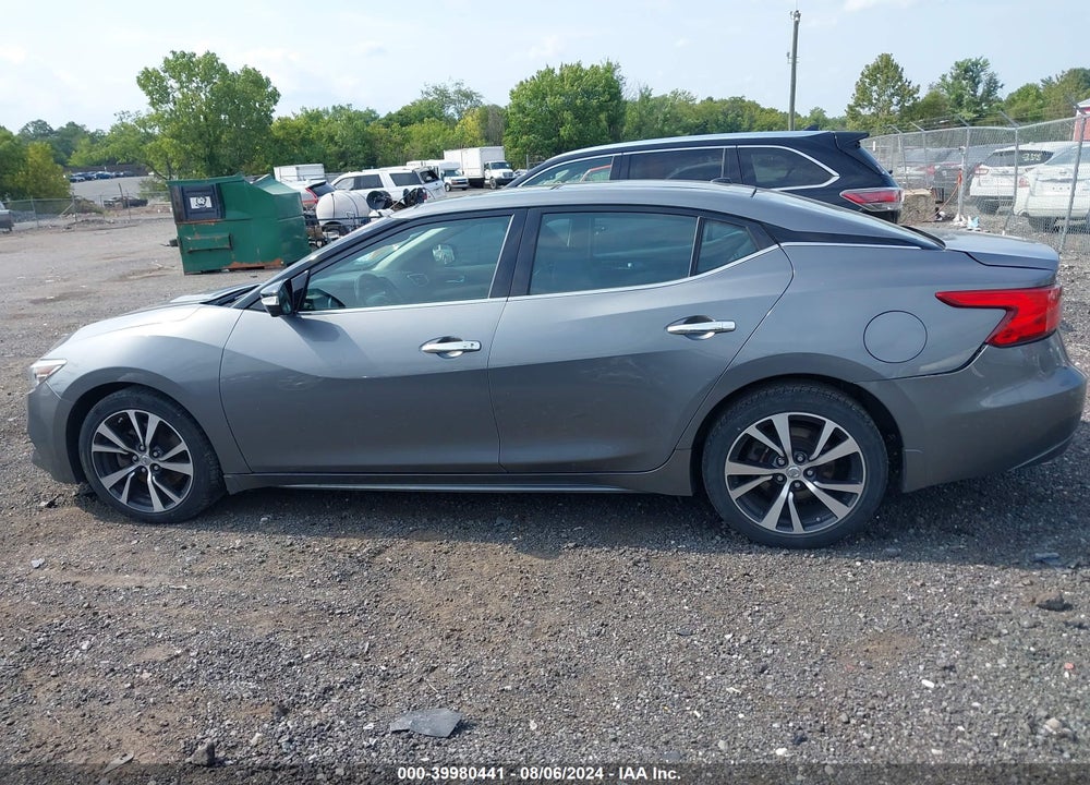 2016 NISSAN MAXIMA 3.5 PLATINUM VIN: 1N4AA6AP3GC415912