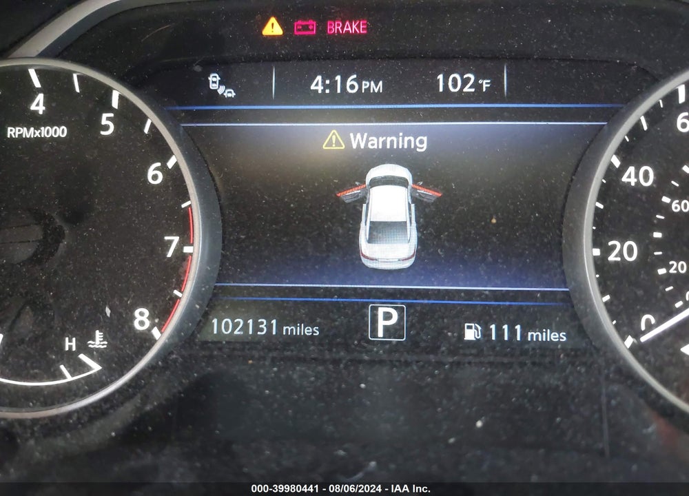 2016 NISSAN MAXIMA 3.5 PLATINUM VIN: 1N4AA6AP3GC415912