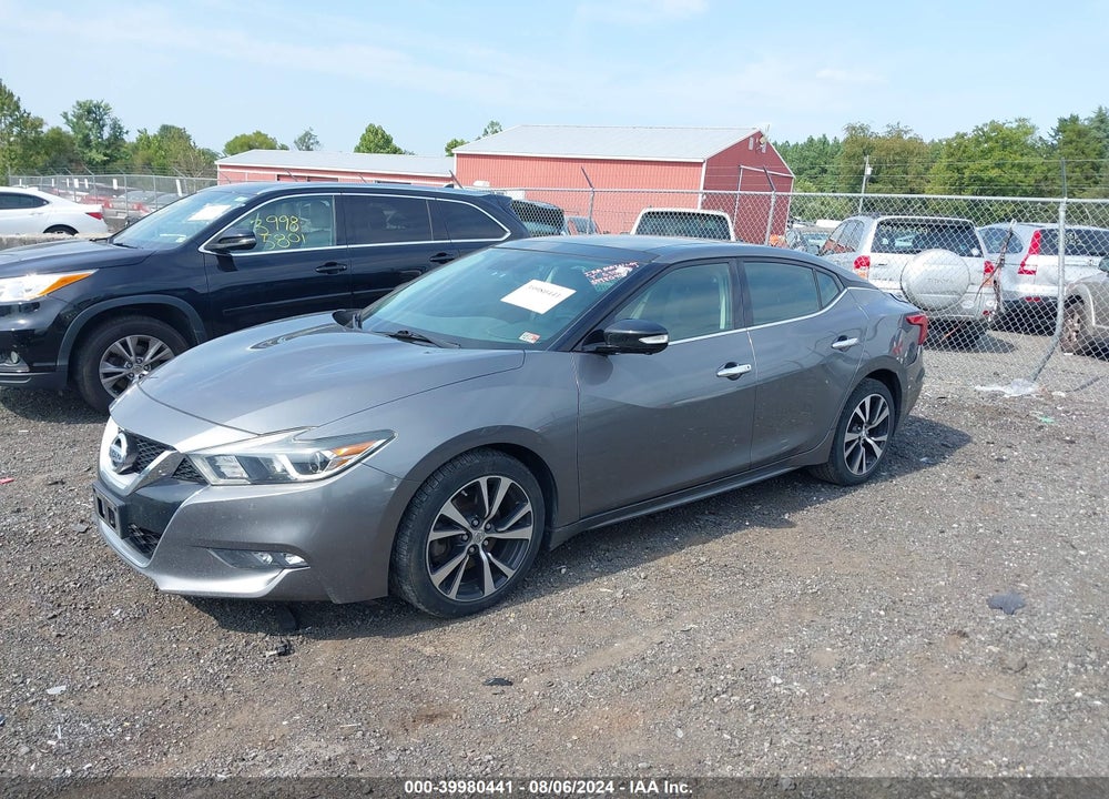 2016 NISSAN MAXIMA 3.5 PLATINUM VIN: 1N4AA6AP3GC415912