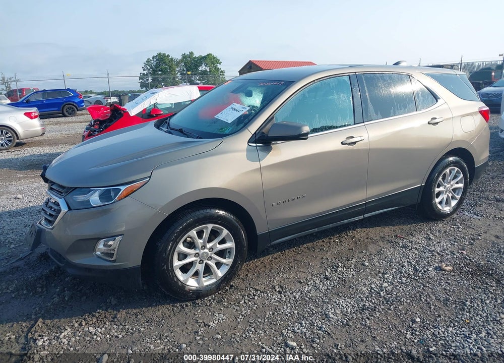 2019 CHEVROLET EQUINOX LT VIN: 3GNAXUEV5KS558134