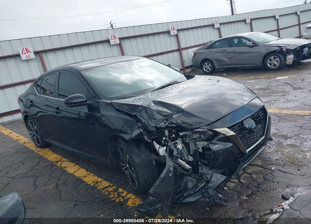 2022 NISSAN SENTRA SR XTRONIC CVT VIN: 3N1AB8DV8NY320122