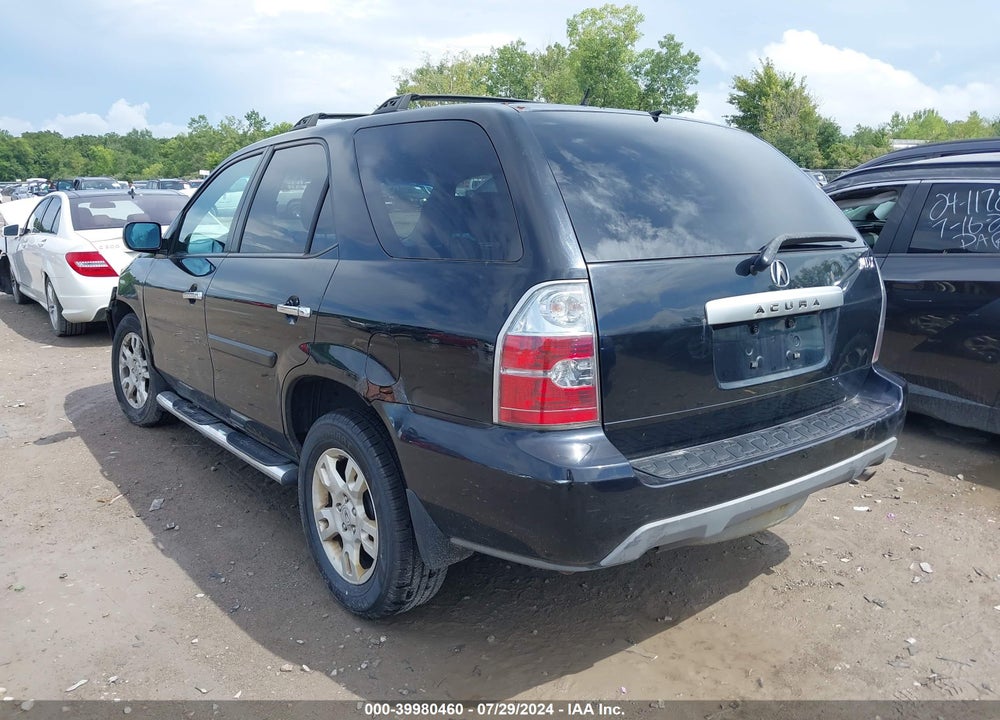 2005 ACURA MDX VIN: 2HNYD18935H529889