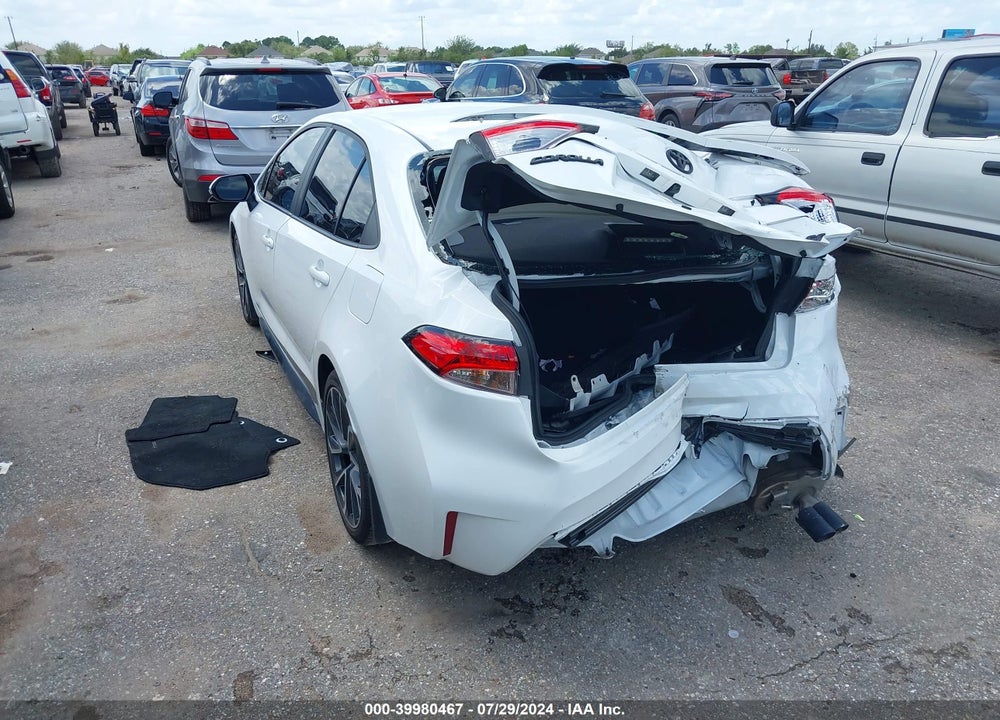 2022 TOYOTA COROLLA SE VIN: 5YFS4MCE4NP127861