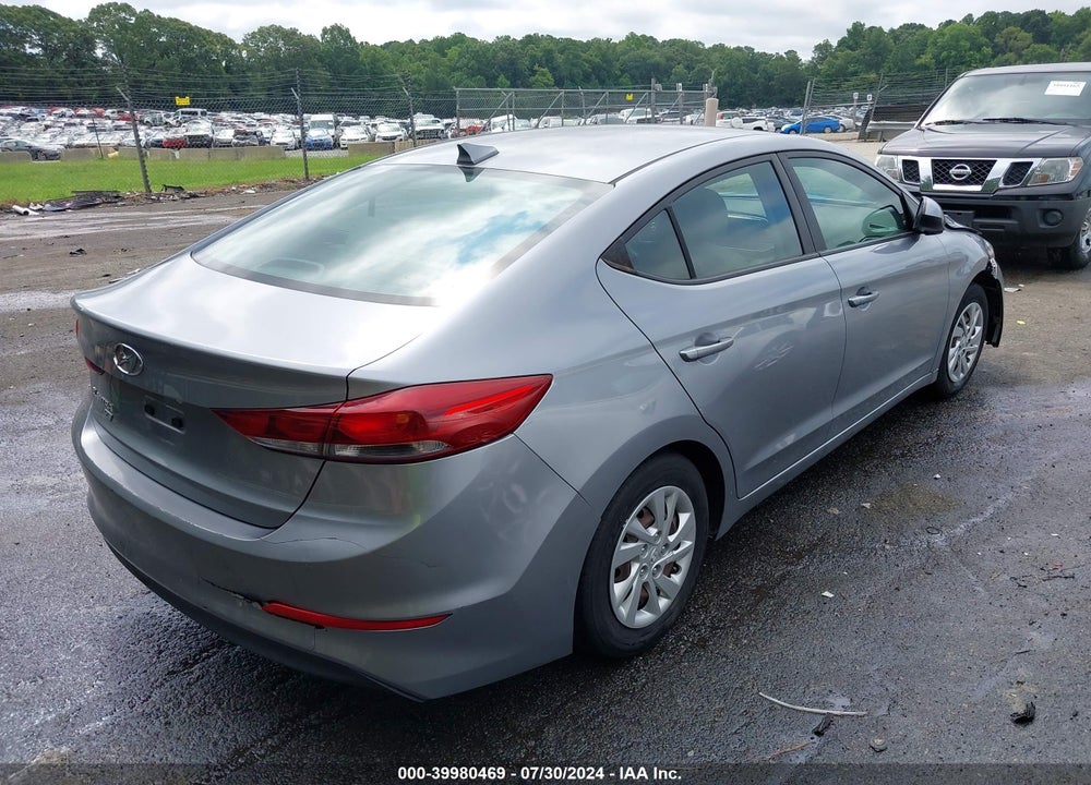 2017 HYUNDAI ELANTRA VIN: 5NPD74LF1HH193472