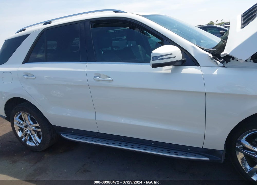 2014 MERCEDES-BENZ ML 350 4MATIC VIN: 4JGDA5HB4EA305046