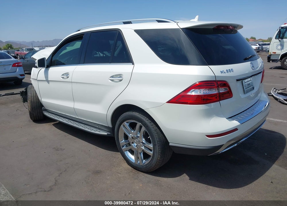 2014 MERCEDES-BENZ ML 350 4MATIC VIN: 4JGDA5HB4EA305046
