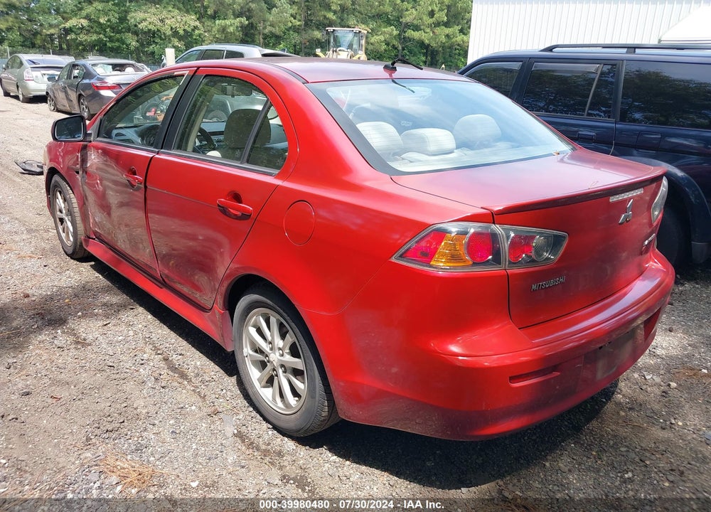 2011 MITSUBISHI LANCER ES VIN: JA32U2FU5BU004381