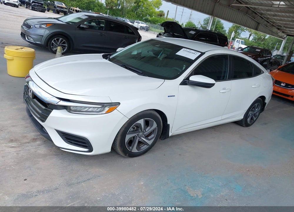 2019 HONDA INSIGHT EX VIN: 19XZE4F51KE021565