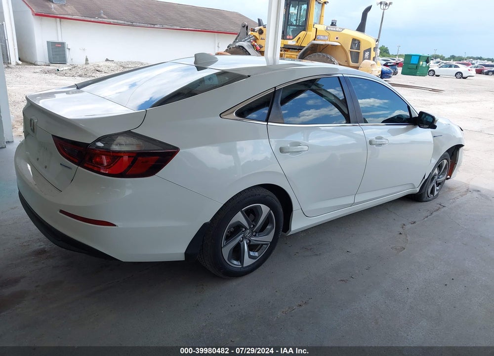 2019 HONDA INSIGHT EX VIN: 19XZE4F51KE021565