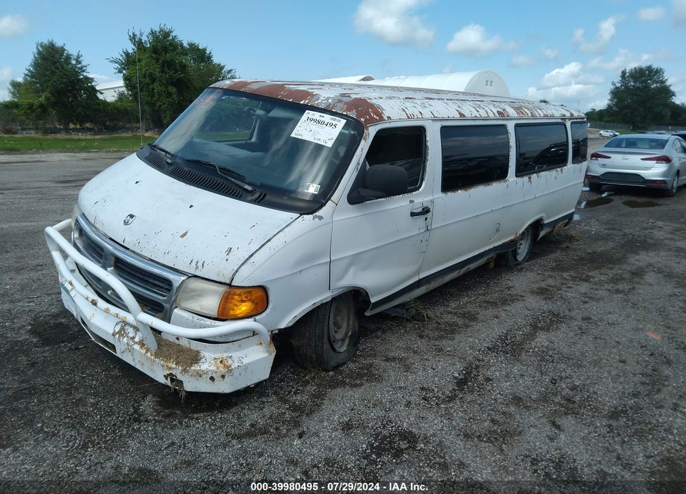 2000 DODGE RAM WAGON 3500 VIN: 2B5WB35Z3YK166058