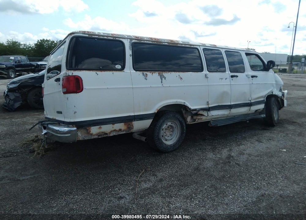 2000 DODGE RAM WAGON 3500 VIN: 2B5WB35Z3YK166058