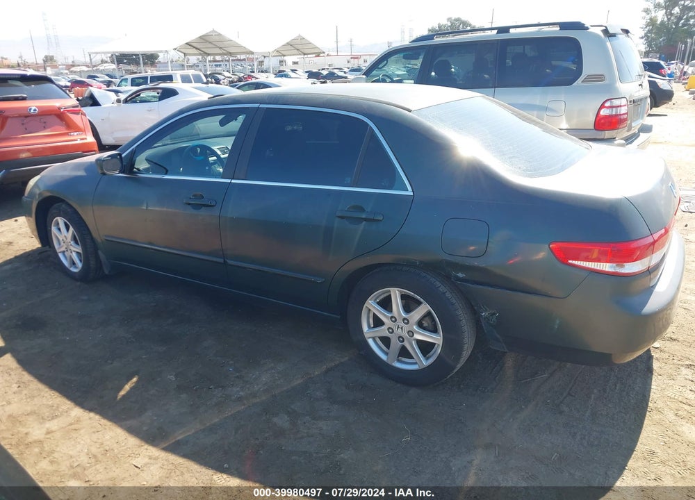 2003 HONDA ACCORD 3.0 EX VIN: 1HGCM665X3A022997