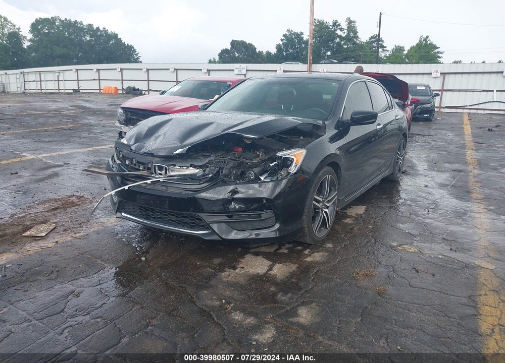 2016 HONDA ACCORD SPORT VIN: 1HGCR2F54GA136879