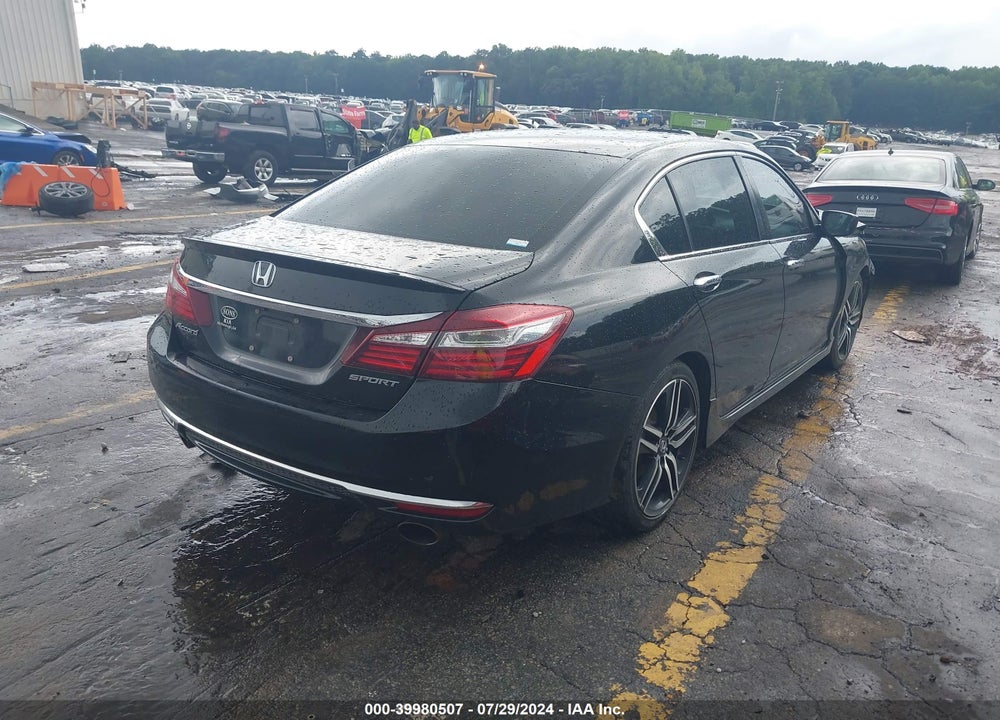 2016 HONDA ACCORD SPORT VIN: 1HGCR2F54GA136879