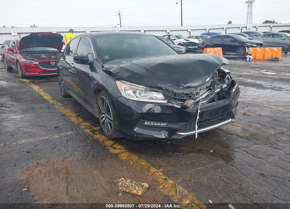 2016 HONDA ACCORD SPORT VIN: 1HGCR2F54GA136879