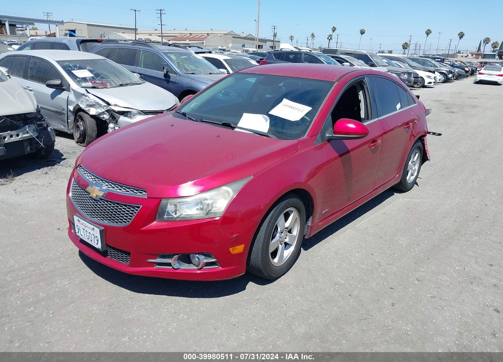 2014 CHEVROLET CRUZE 1LT AUTO VIN: 1G1PC5SB9E7187859