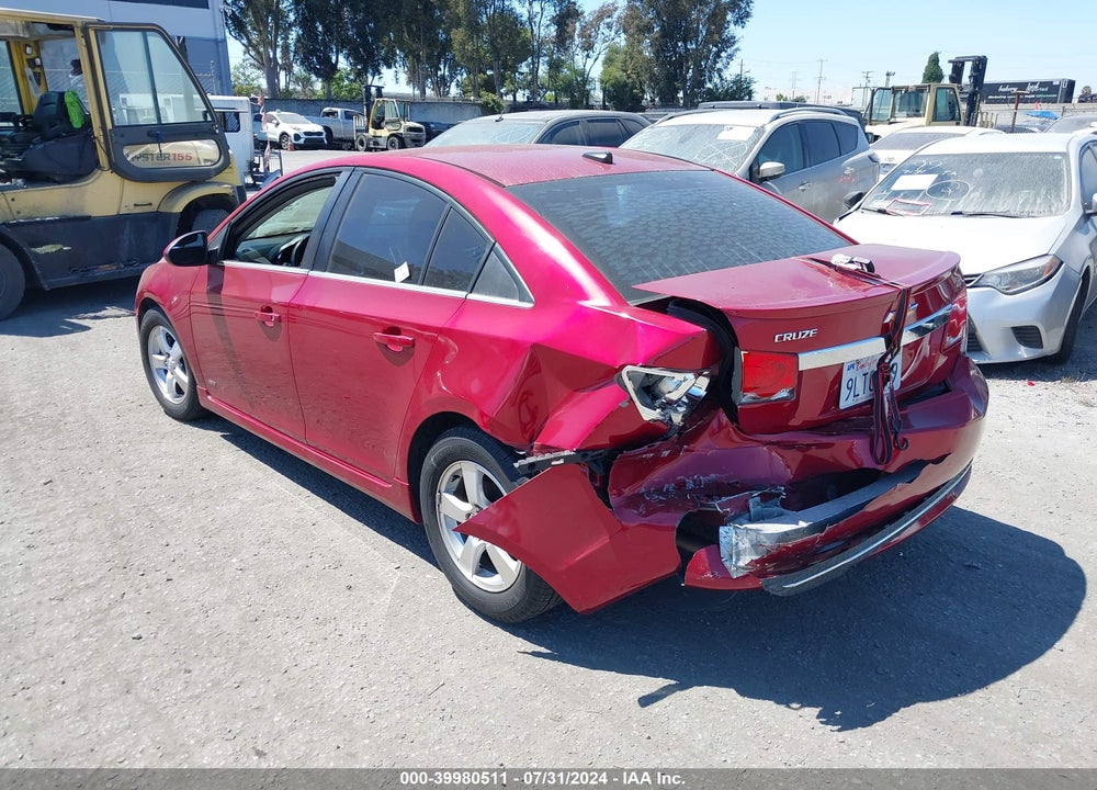 2014 CHEVROLET CRUZE 1LT AUTO VIN: 1G1PC5SB9E7187859